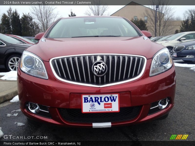 Crystal Red Tintcoat / Cashmere 2014 Buick Verano Leather