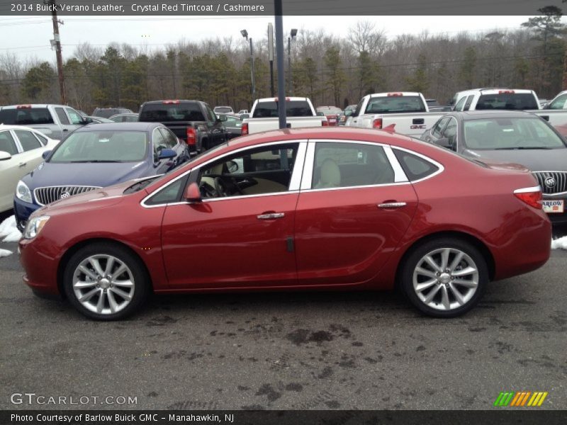 Crystal Red Tintcoat / Cashmere 2014 Buick Verano Leather