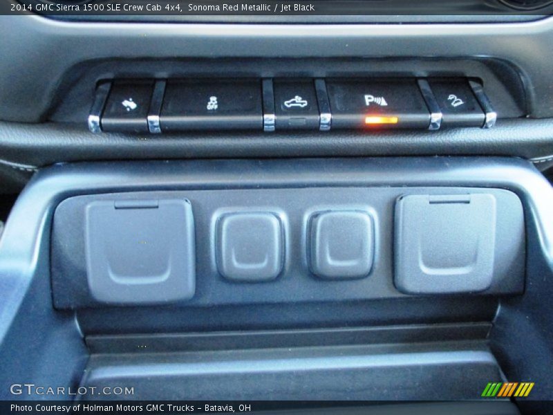 Sonoma Red Metallic / Jet Black 2014 GMC Sierra 1500 SLE Crew Cab 4x4