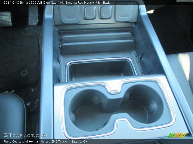Sonoma Red Metallic / Jet Black 2014 GMC Sierra 1500 SLE Crew Cab 4x4