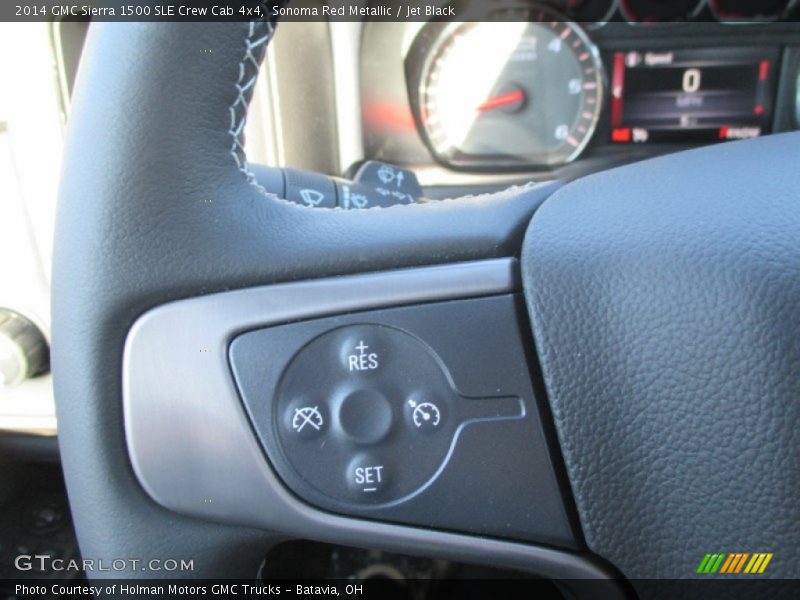 Sonoma Red Metallic / Jet Black 2014 GMC Sierra 1500 SLE Crew Cab 4x4