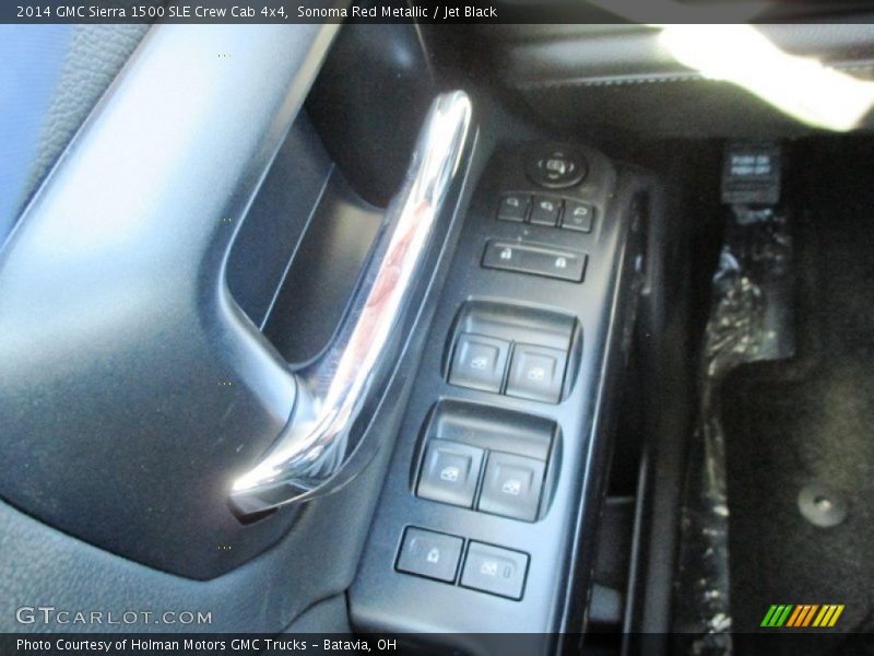 Sonoma Red Metallic / Jet Black 2014 GMC Sierra 1500 SLE Crew Cab 4x4