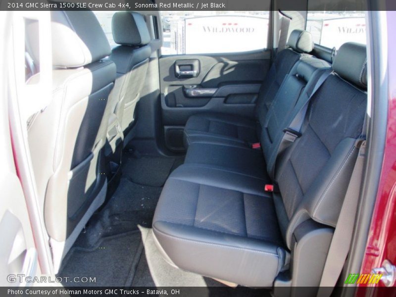 Sonoma Red Metallic / Jet Black 2014 GMC Sierra 1500 SLE Crew Cab 4x4