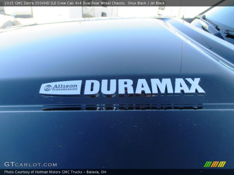 Allison Transmission Duramax - 2015 GMC Sierra 3500HD SLE Crew Cab 4x4 Dual Rear Wheel Chassis