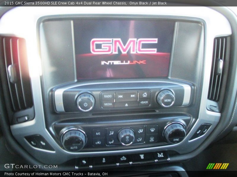 Controls of 2015 Sierra 3500HD SLE Crew Cab 4x4 Dual Rear Wheel Chassis