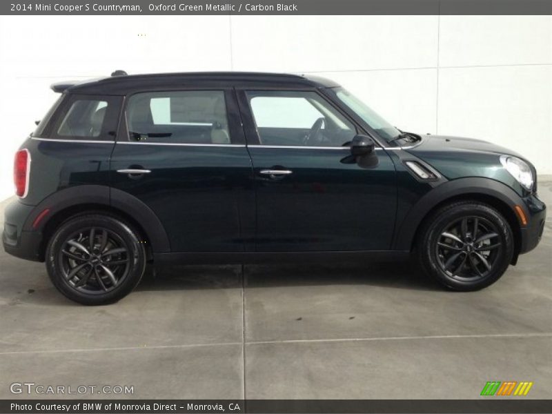  2014 Cooper S Countryman Oxford Green Metallic