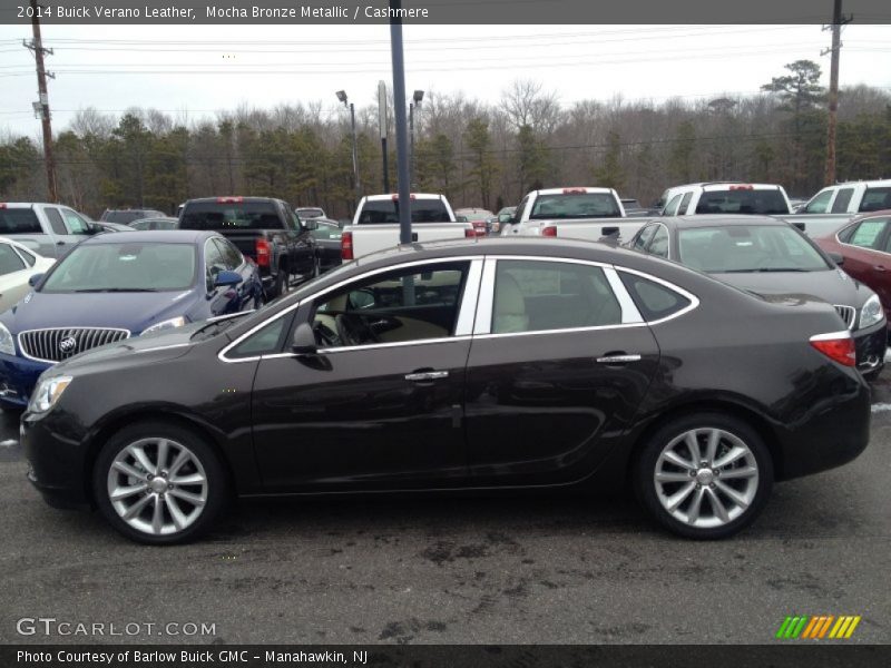 Mocha Bronze Metallic / Cashmere 2014 Buick Verano Leather