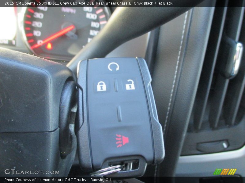 Keys of 2015 Sierra 3500HD SLE Crew Cab 4x4 Dual Rear Wheel Chassis
