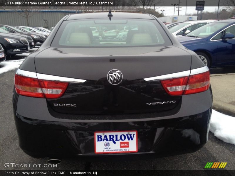 Mocha Bronze Metallic / Cashmere 2014 Buick Verano Leather