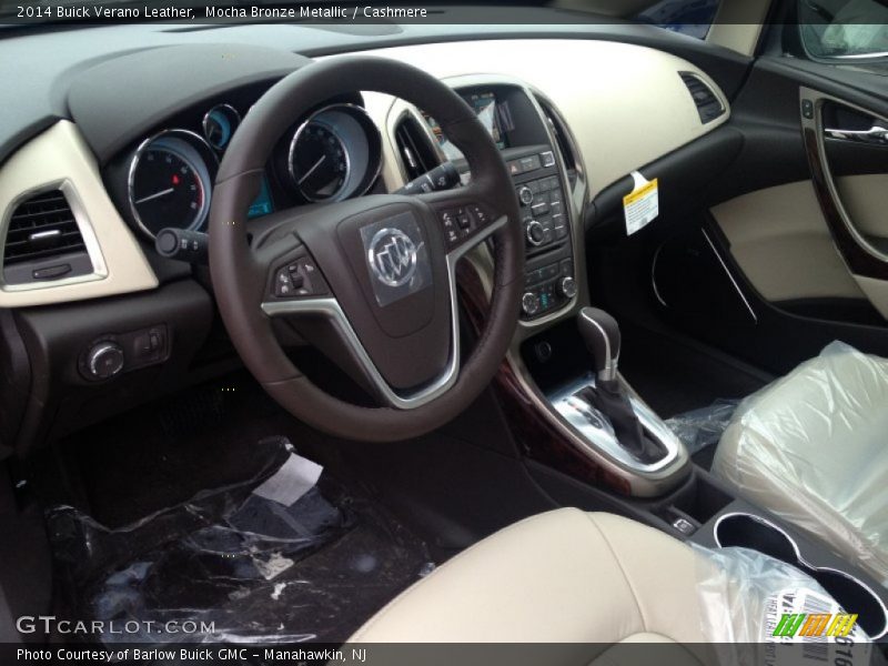 Mocha Bronze Metallic / Cashmere 2014 Buick Verano Leather