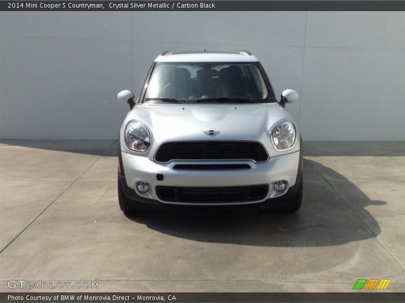 Crystal Silver Metallic / Carbon Black 2014 Mini Cooper S Countryman