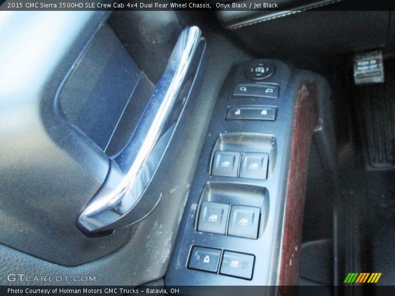 Controls of 2015 Sierra 3500HD SLE Crew Cab 4x4 Dual Rear Wheel Chassis