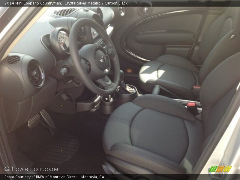 Crystal Silver Metallic / Carbon Black 2014 Mini Cooper S Countryman