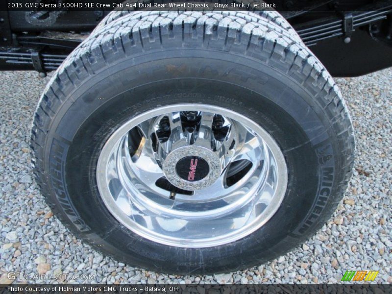  2015 Sierra 3500HD SLE Crew Cab 4x4 Dual Rear Wheel Chassis Wheel
