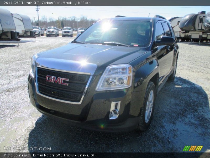 Carbon Black Metallic / Jet Black 2014 GMC Terrain SLE