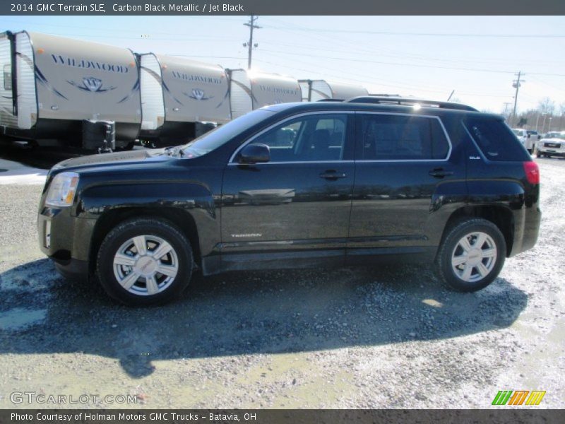 Carbon Black Metallic / Jet Black 2014 GMC Terrain SLE