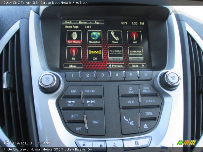 Carbon Black Metallic / Jet Black 2014 GMC Terrain SLE