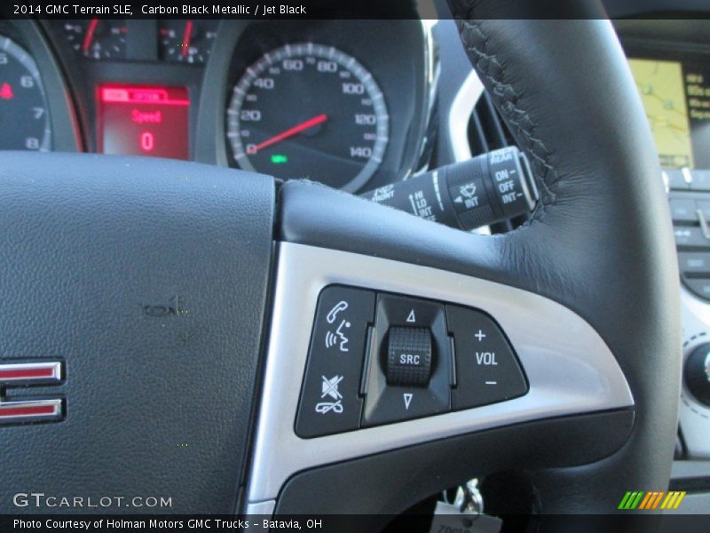 Carbon Black Metallic / Jet Black 2014 GMC Terrain SLE