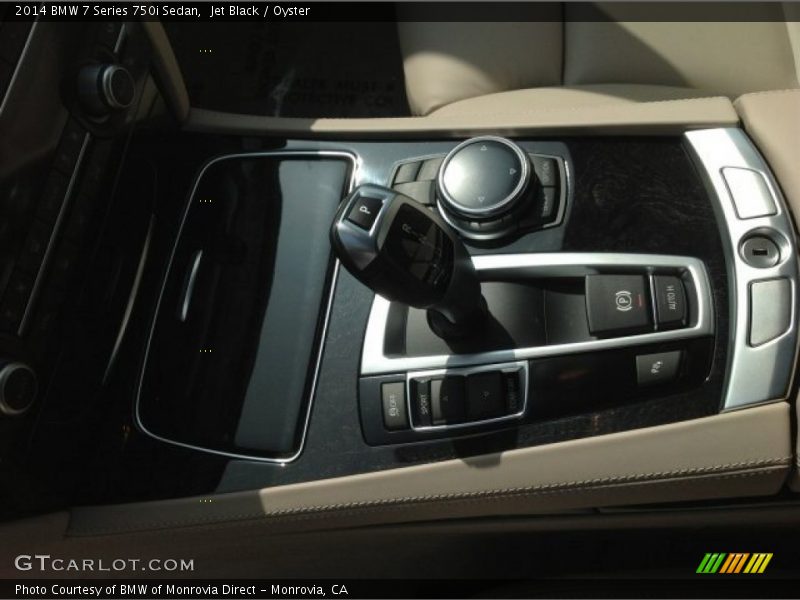Jet Black / Oyster 2014 BMW 7 Series 750i Sedan