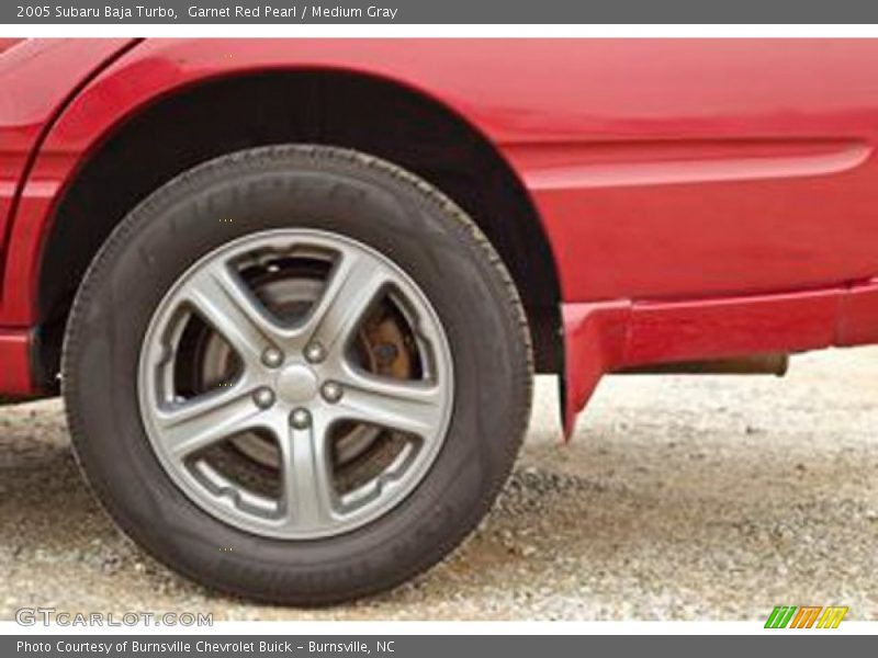 Garnet Red Pearl / Medium Gray 2005 Subaru Baja Turbo