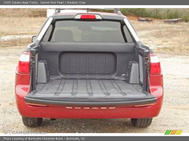 Garnet Red Pearl / Medium Gray 2005 Subaru Baja Turbo