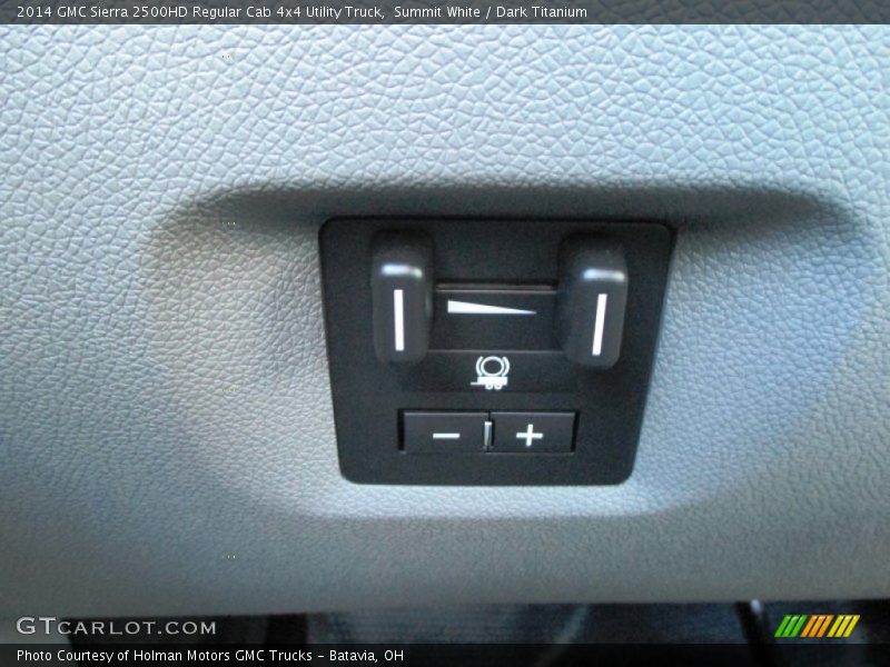 Summit White / Dark Titanium 2014 GMC Sierra 2500HD Regular Cab 4x4 Utility Truck