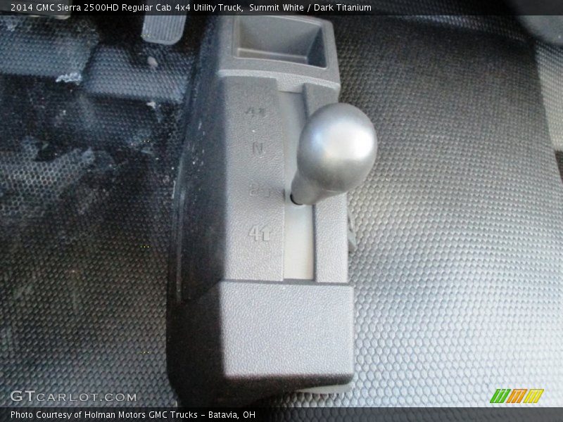 Summit White / Dark Titanium 2014 GMC Sierra 2500HD Regular Cab 4x4 Utility Truck