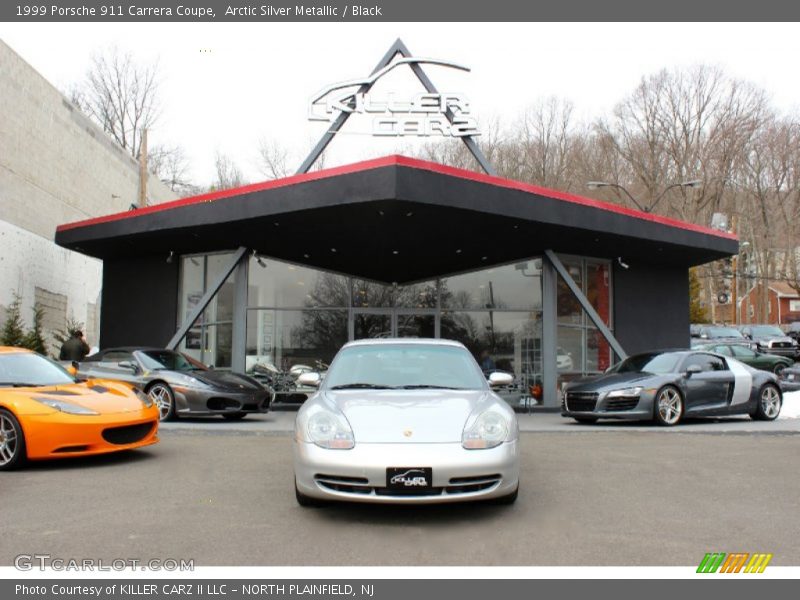 Arctic Silver Metallic / Black 1999 Porsche 911 Carrera Coupe