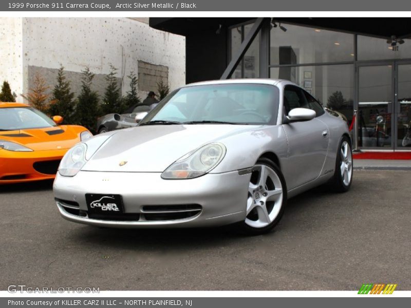 Arctic Silver Metallic / Black 1999 Porsche 911 Carrera Coupe