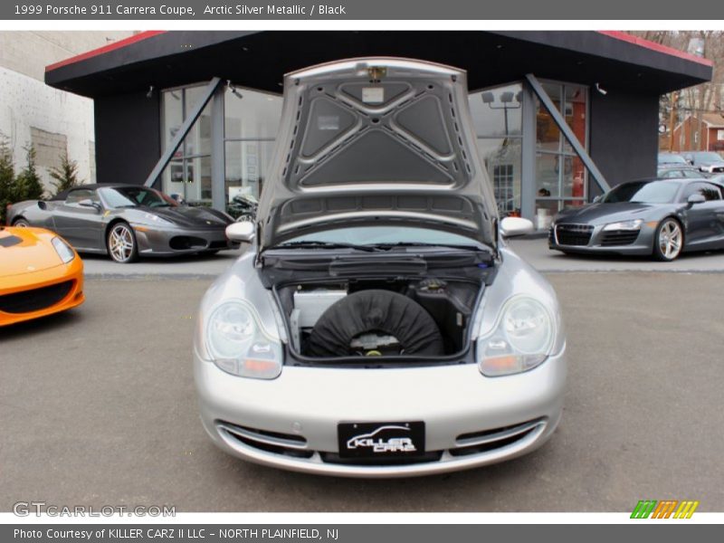 Arctic Silver Metallic / Black 1999 Porsche 911 Carrera Coupe