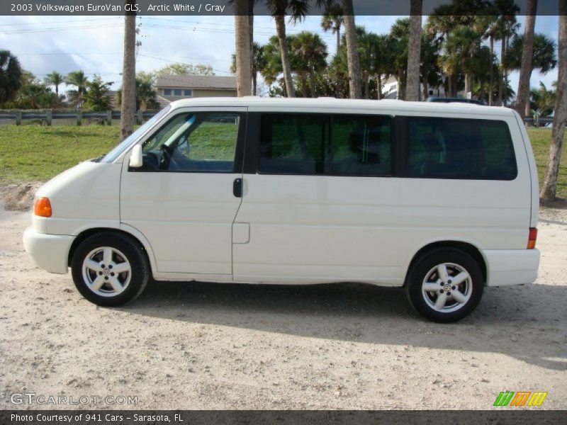 Arctic White / Gray 2003 Volkswagen EuroVan GLS