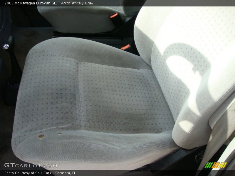 Arctic White / Gray 2003 Volkswagen EuroVan GLS