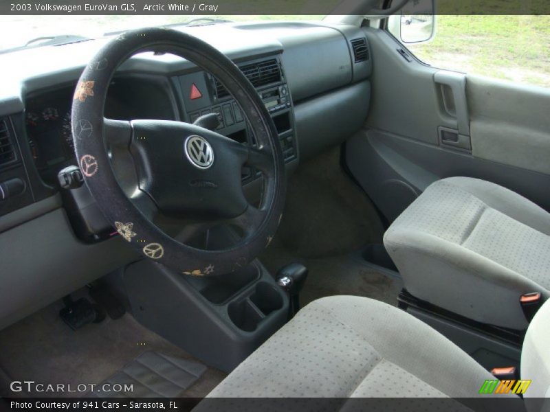 Arctic White / Gray 2003 Volkswagen EuroVan GLS