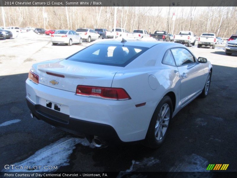 Summit White / Black 2014 Chevrolet Camaro LS Coupe