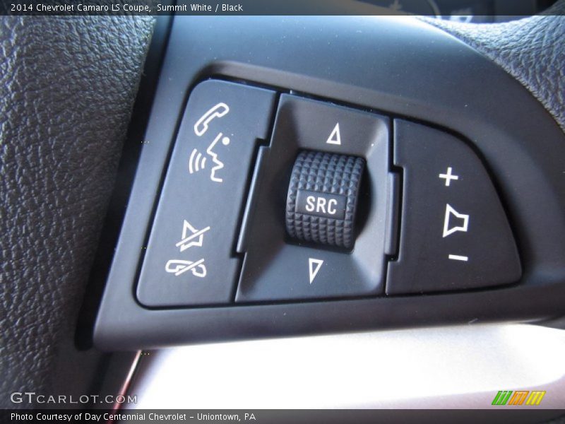 Summit White / Black 2014 Chevrolet Camaro LS Coupe