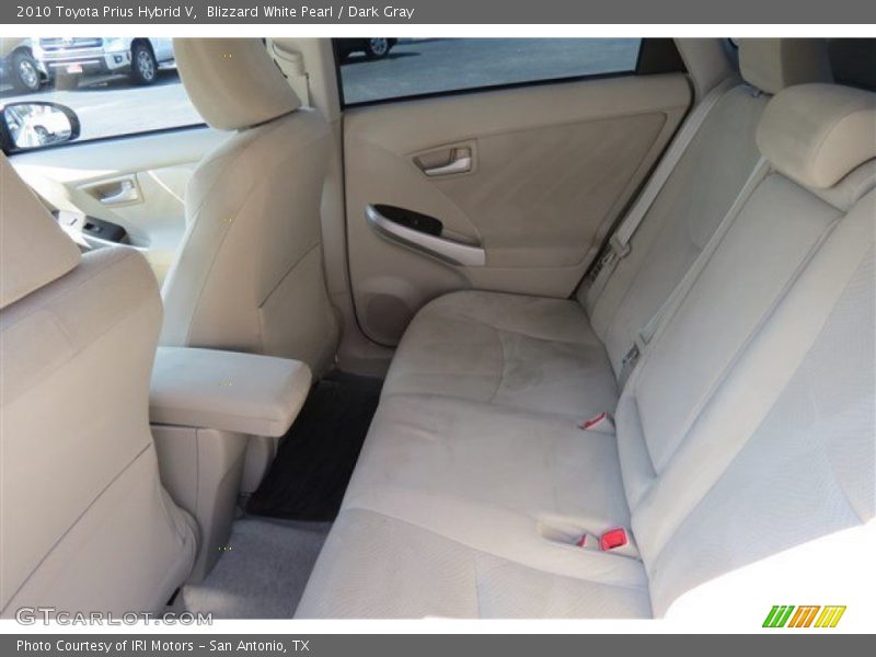 Blizzard White Pearl / Dark Gray 2010 Toyota Prius Hybrid V