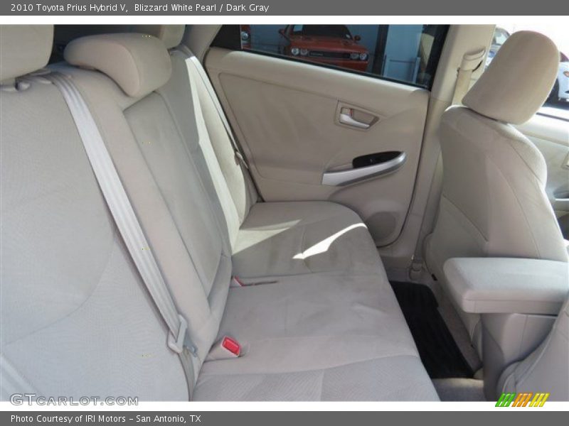 Blizzard White Pearl / Dark Gray 2010 Toyota Prius Hybrid V