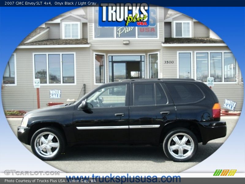 Onyx Black / Light Gray 2007 GMC Envoy SLT 4x4