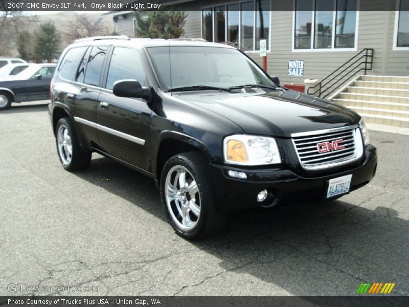 Onyx Black / Light Gray 2007 GMC Envoy SLT 4x4