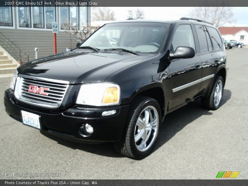 Onyx Black / Light Gray 2007 GMC Envoy SLT 4x4