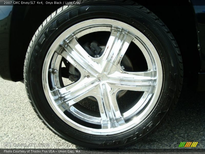 Onyx Black / Light Gray 2007 GMC Envoy SLT 4x4