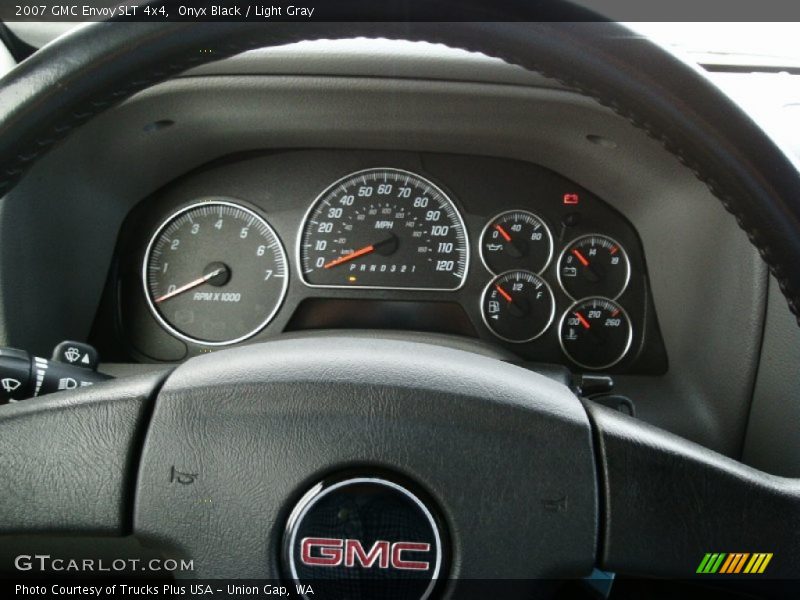 Onyx Black / Light Gray 2007 GMC Envoy SLT 4x4