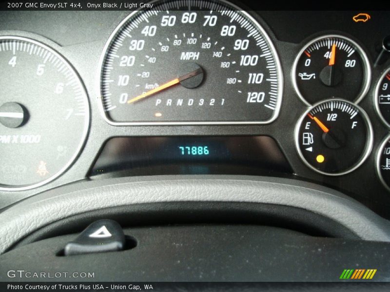 Onyx Black / Light Gray 2007 GMC Envoy SLT 4x4