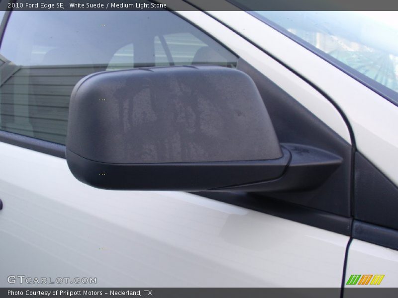 White Suede / Medium Light Stone 2010 Ford Edge SE