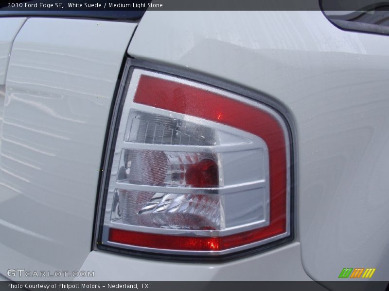 White Suede / Medium Light Stone 2010 Ford Edge SE