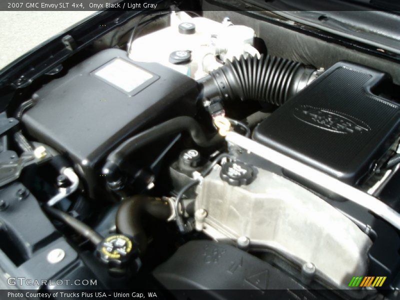 Onyx Black / Light Gray 2007 GMC Envoy SLT 4x4