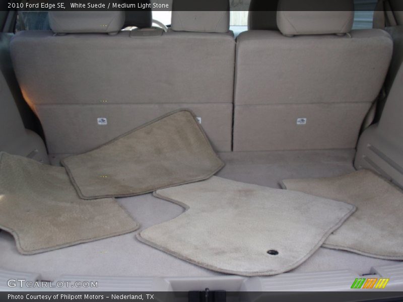 White Suede / Medium Light Stone 2010 Ford Edge SE