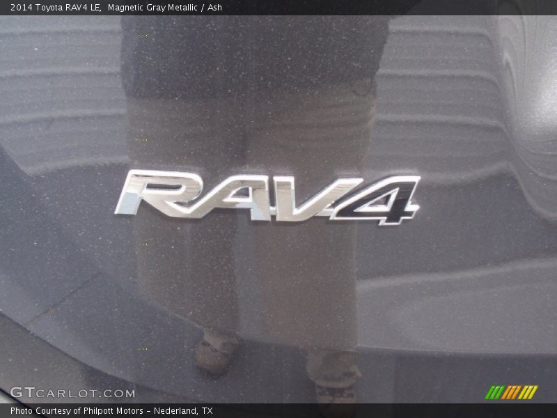 Magnetic Gray Metallic / Ash 2014 Toyota RAV4 LE