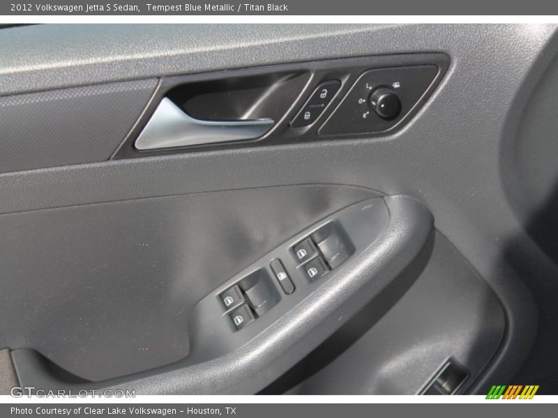 Tempest Blue Metallic / Titan Black 2012 Volkswagen Jetta S Sedan