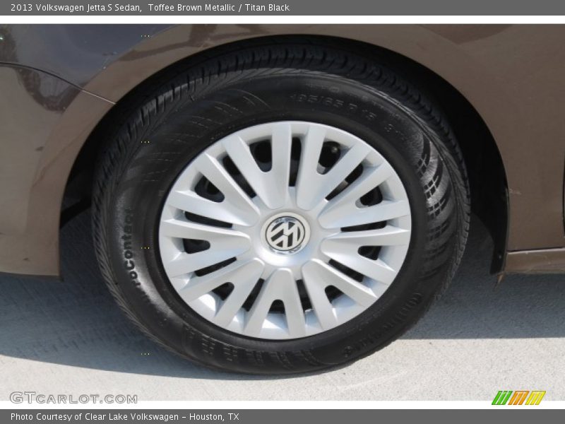 Toffee Brown Metallic / Titan Black 2013 Volkswagen Jetta S Sedan